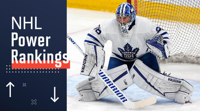 Toronto Maple Leafs goaltender Jack Campbell